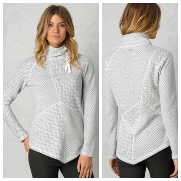 Prana Sweaters - Prana Mattea Sweater Chevron Pullover High Collar